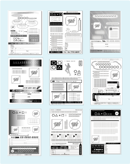 FAXDM原稿テンプレート集